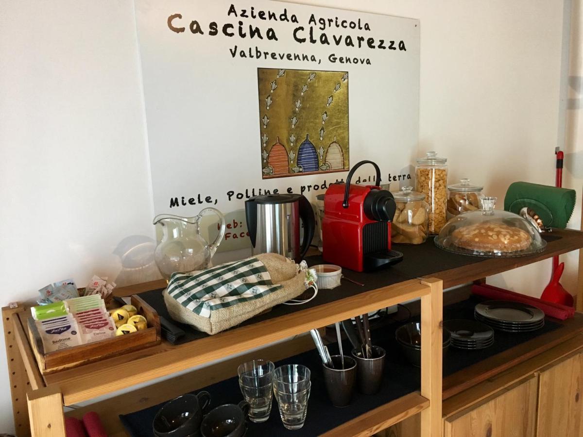 Agriturismo Cascina Clavarezza Valbravenna Eksteriør billede